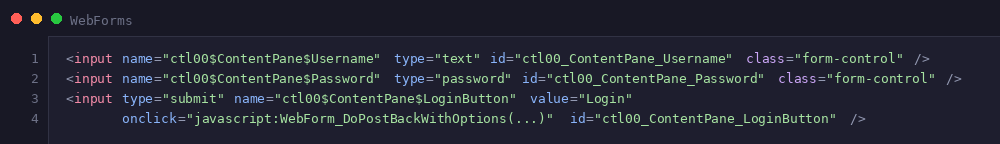 Code example 5